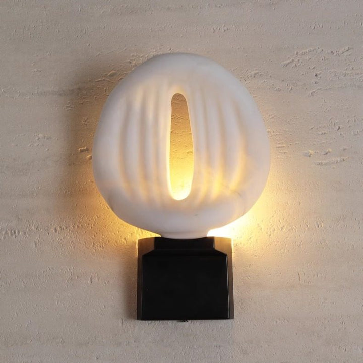 Lumen Rift Alabaster Wall Lamp