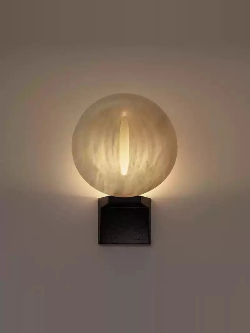 Lumen Rift Alabaster Wall Lamp