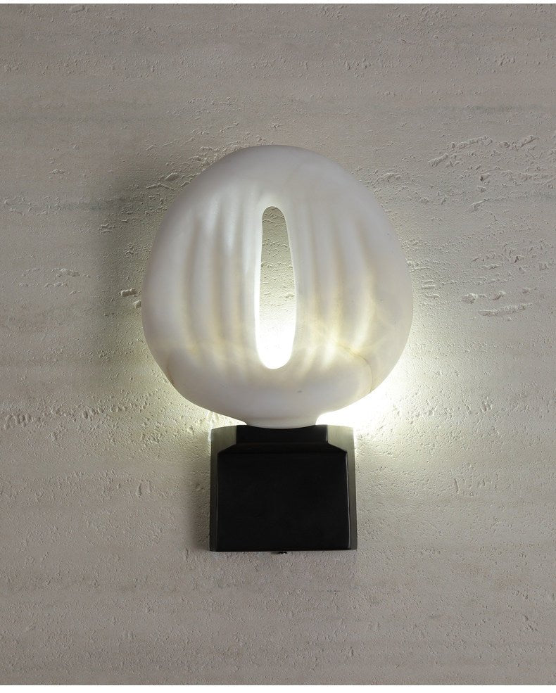 Lumen Rift Alabaster Wall Lamp