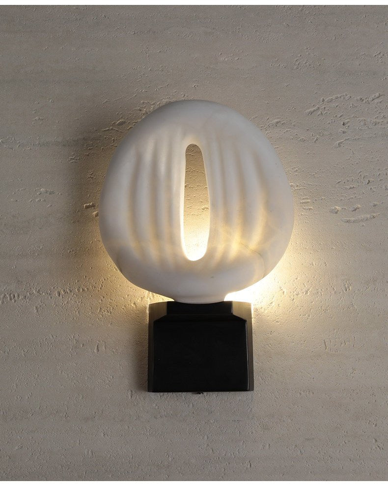 Lumen Rift Alabaster Wall Lamp