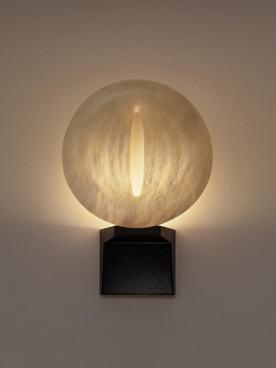 Lumen Rift Alabaster Wall Lamp