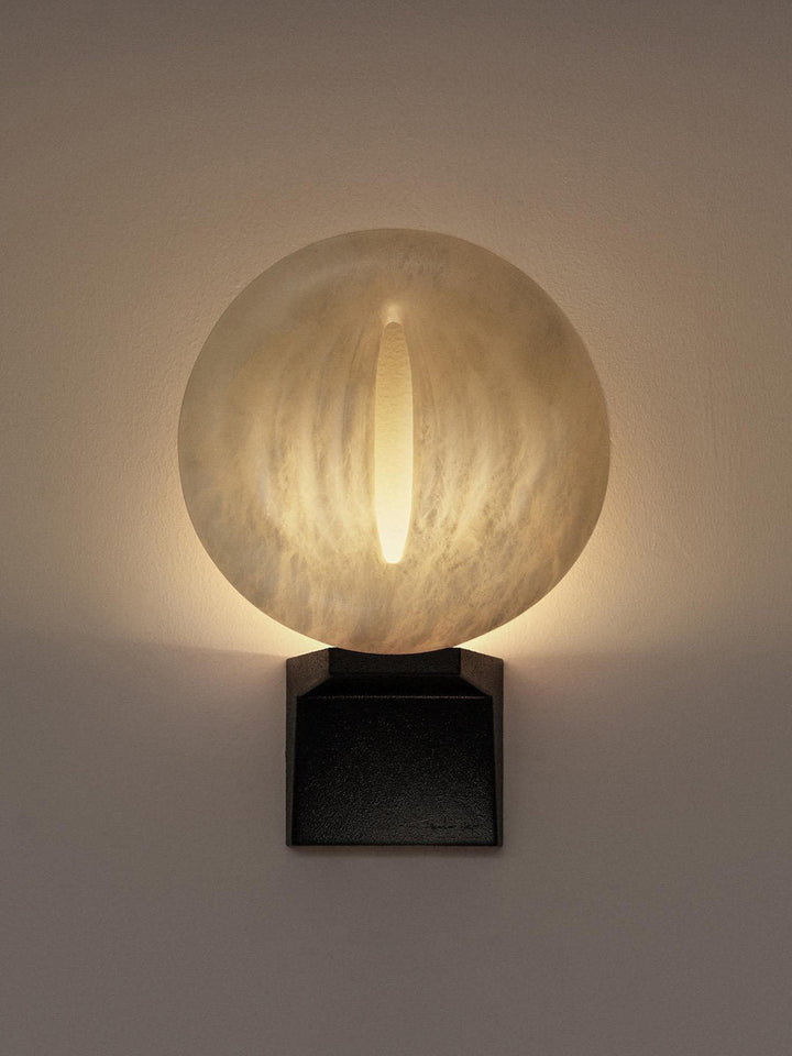 Lumen Rift Alabaster Wall Lamp