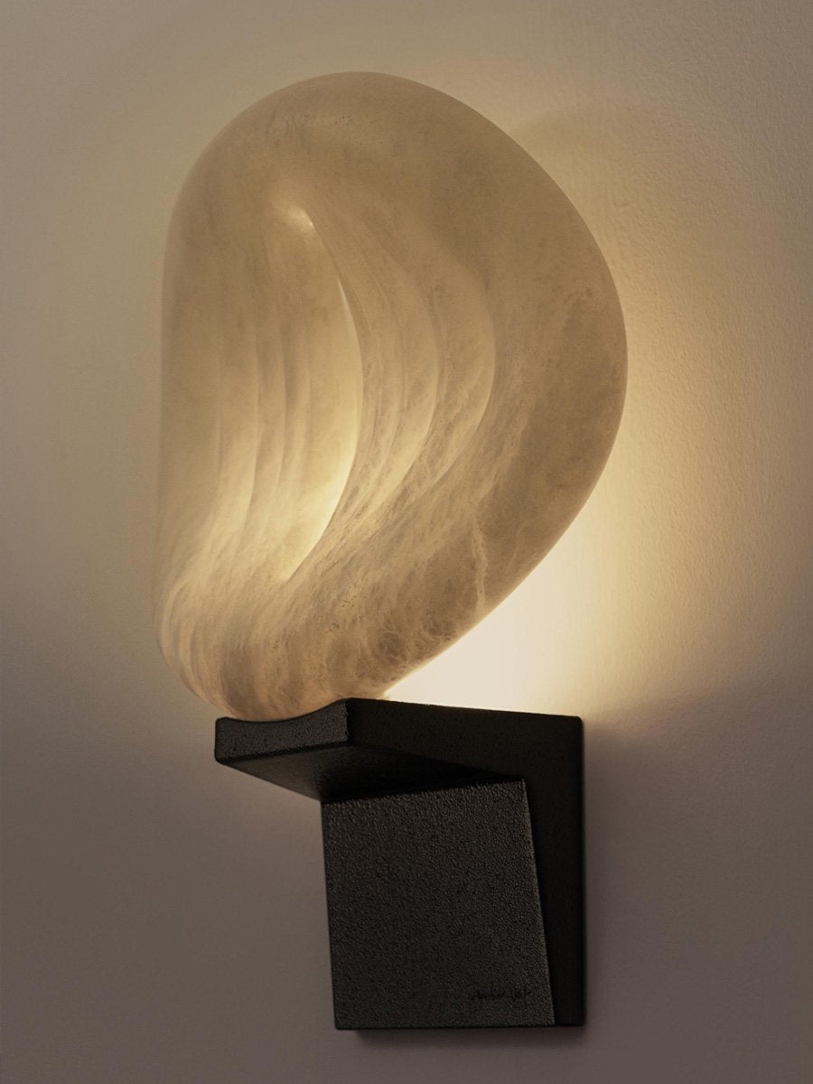 Lumen Rift Alabaster Wall Lamp