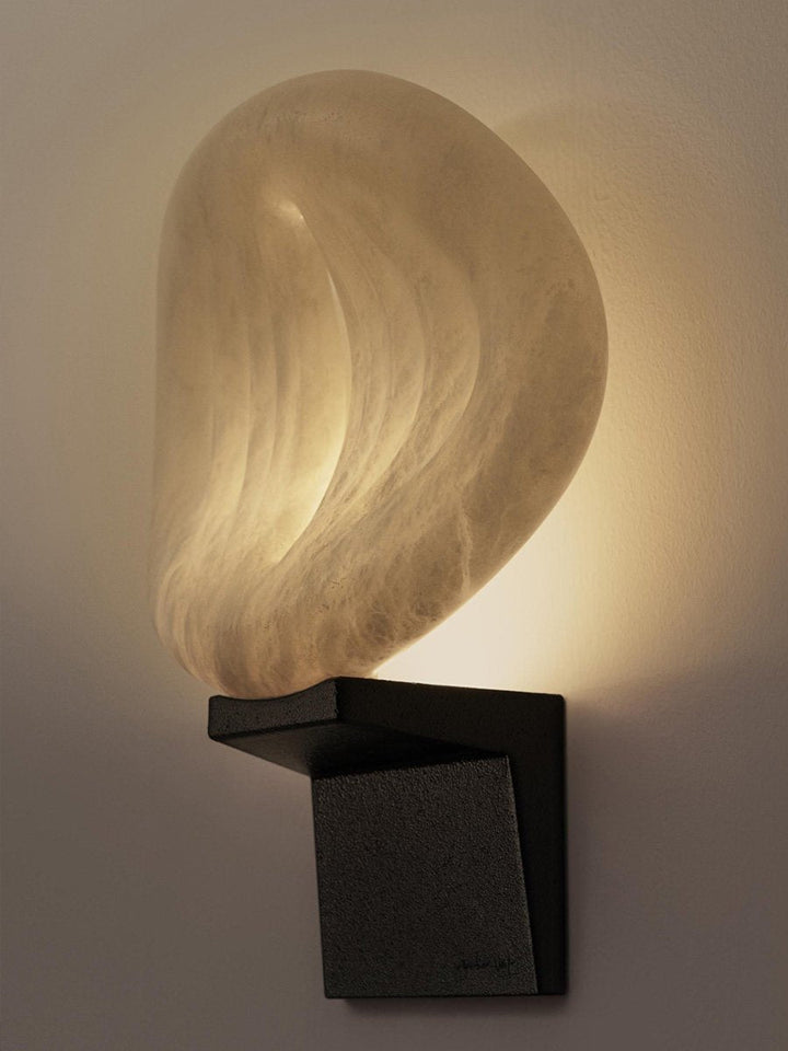 Lumen Rift Alabaster Wall Lamp