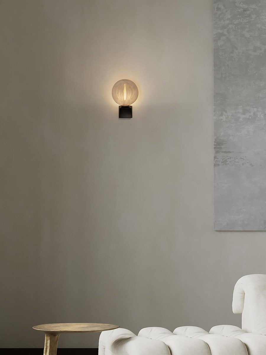 Lumen Rift Alabaster Wall Lamp