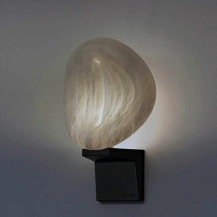 Lumen Rift Alabaster Wall Lamp