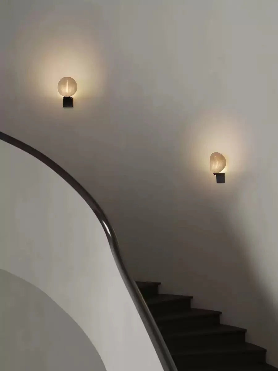 Lumen Rift Alabaster Wall Lamp