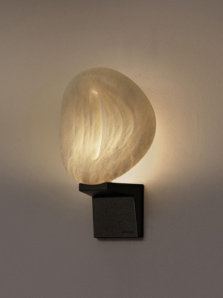 Lumen Rift Alabaster Wall Lamp