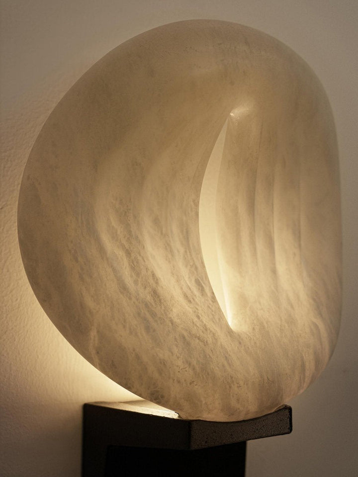 Lumen Rift Alabaster Wall Lamp