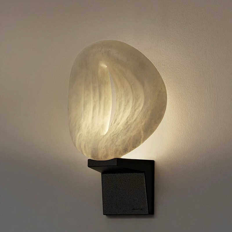 Lumen Rift Alabaster Wall Lamp