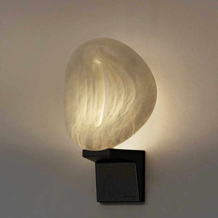 Lumen Rift Alabaster Wall Lamp