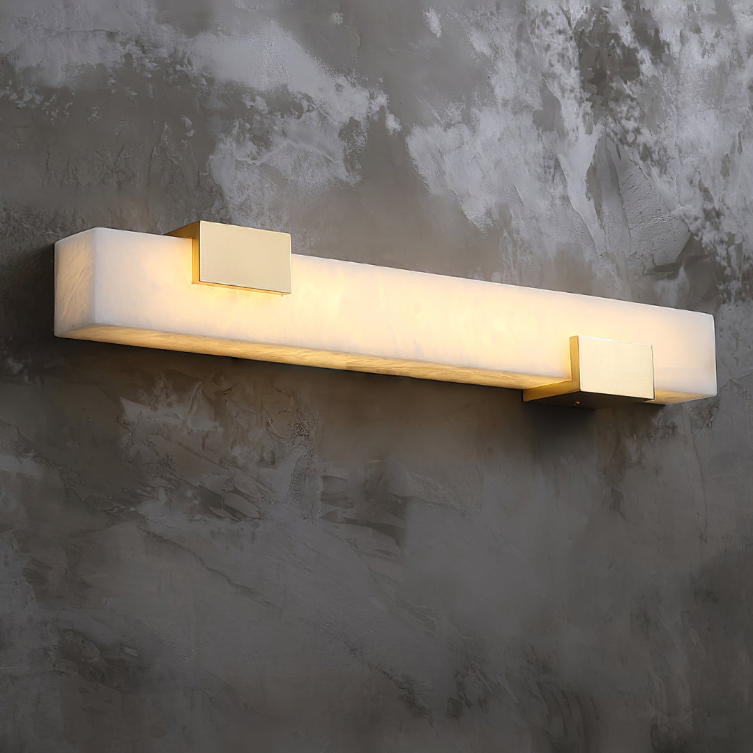 Lumen Bar Alabaster Wall Sconce