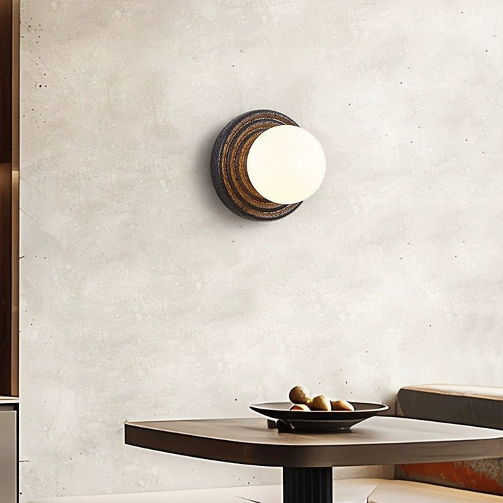 Lunara Travertine Wall Sconce