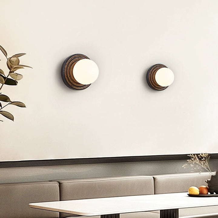 Lunara Travertine Wall Sconce