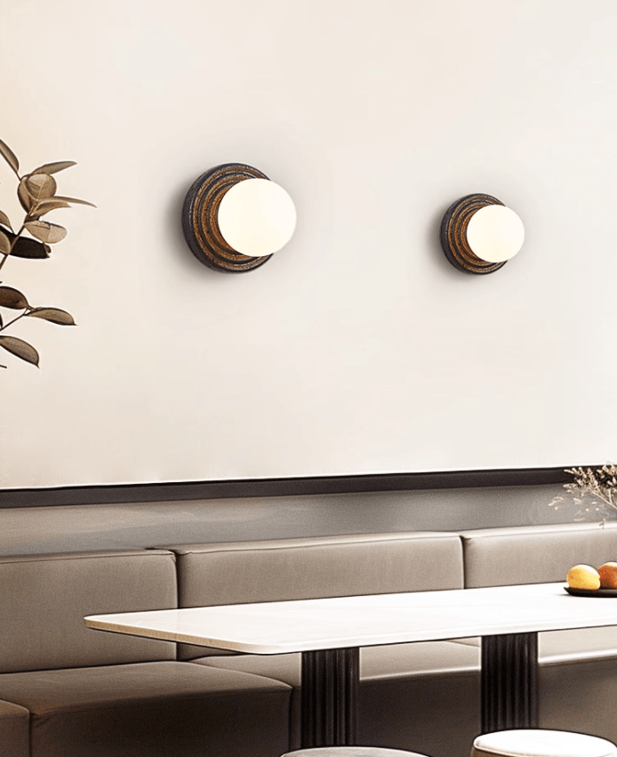 Lunara Travertine Wall Sconce