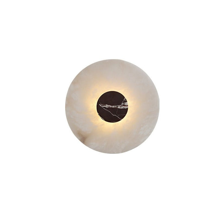 Lunar Veil Alabaster Wall Lamp