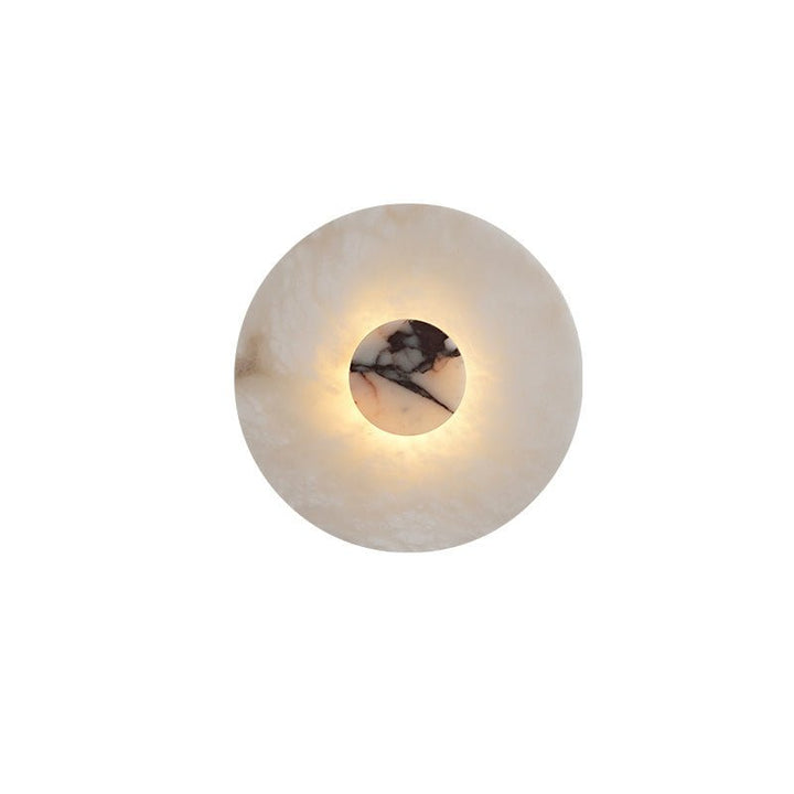 Lunar Veil Alabaster Wall Lamp