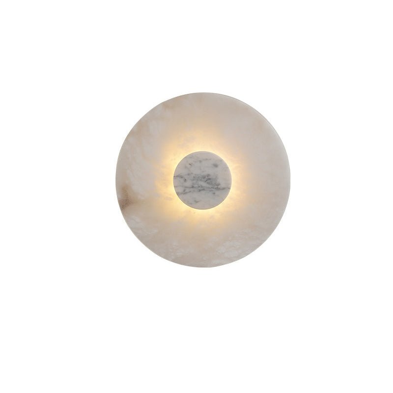 Lunar Veil Alabaster Wall Lamp