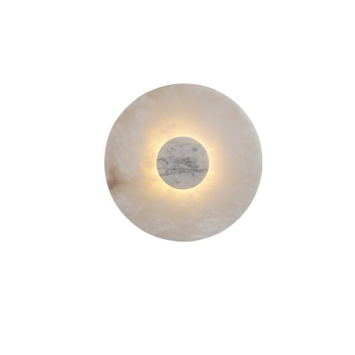 Lunar Veil Alabaster Wall Lamp