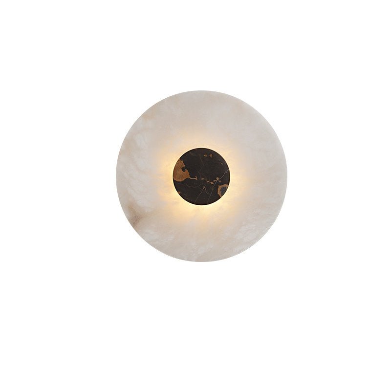 Lunar Veil Alabaster Wall Lamp