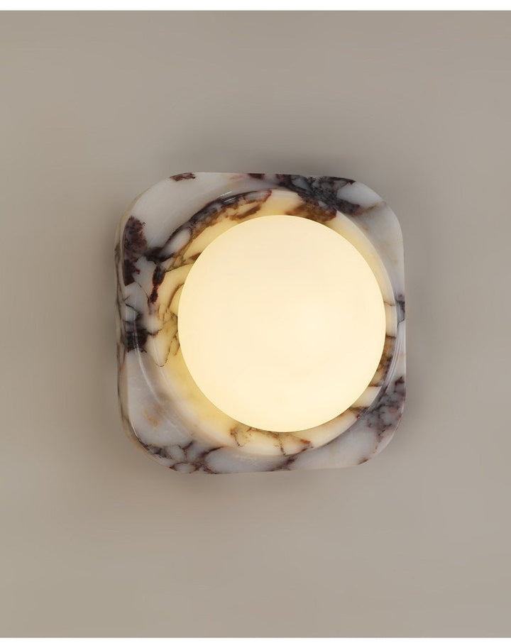 Lunar Marble Wall Light