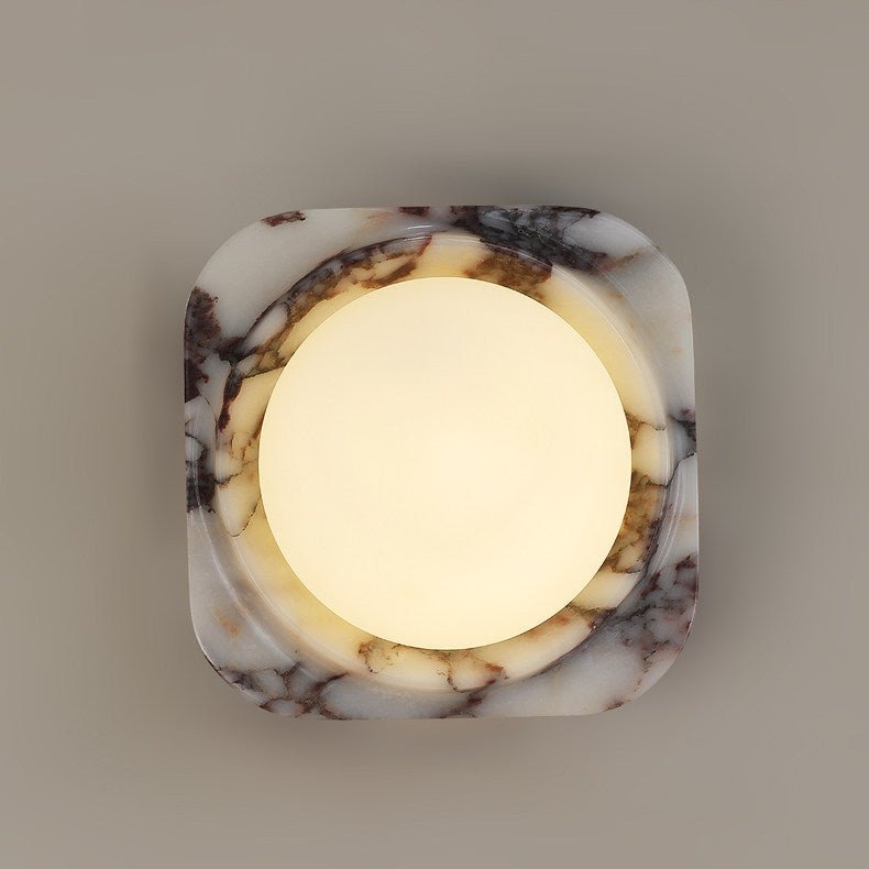 Lunar Marble Wall Light