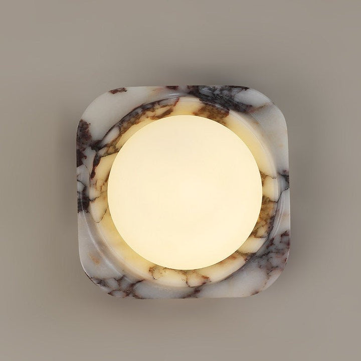 Lunar Marble Wall Light