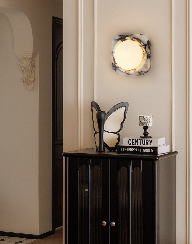 Lunar Marble Wall Light