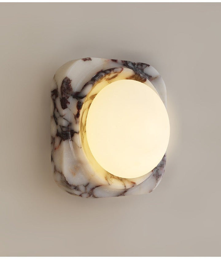 Lunar Marble Wall Light