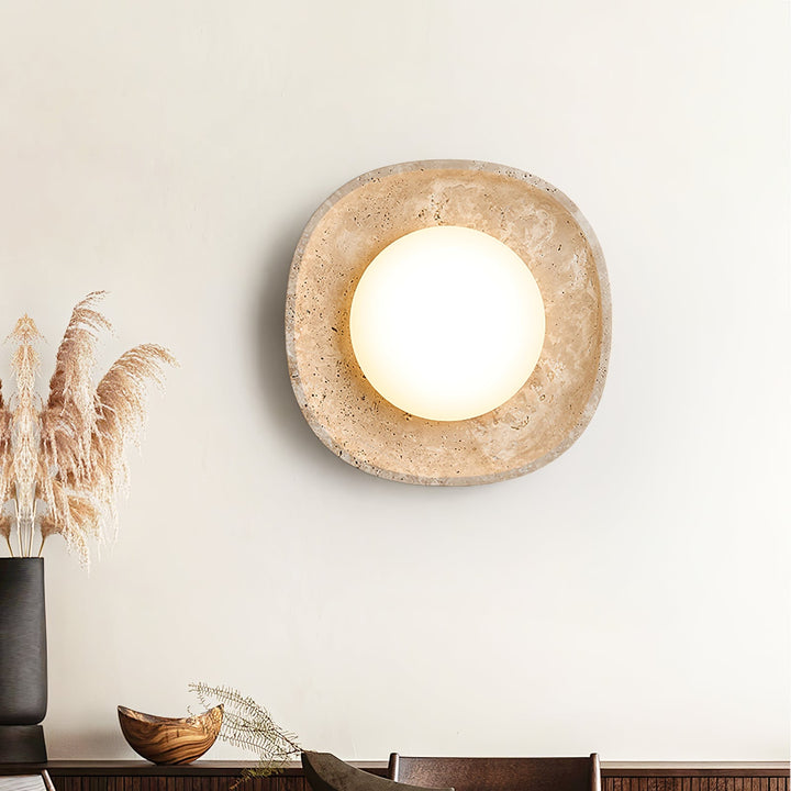 Lunara Fossil Wall Light