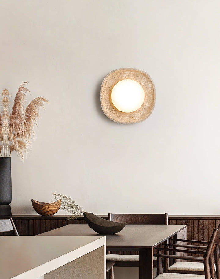 Lunara Fossil Wall Light
