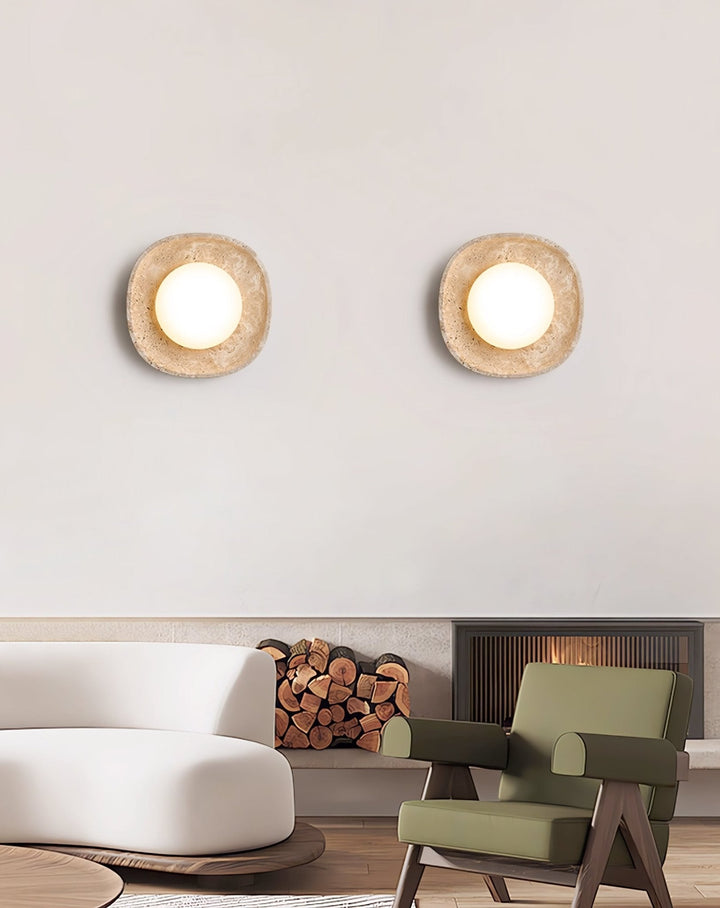 Lunara Fossil Wall Light