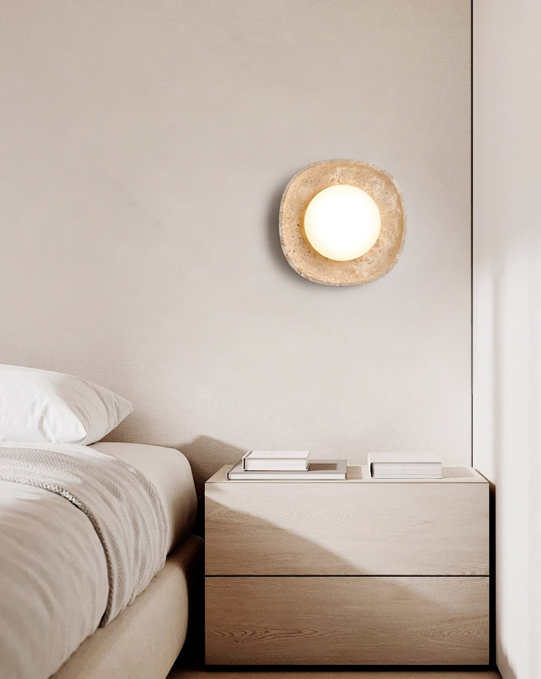 Lunara Fossil Wall Light