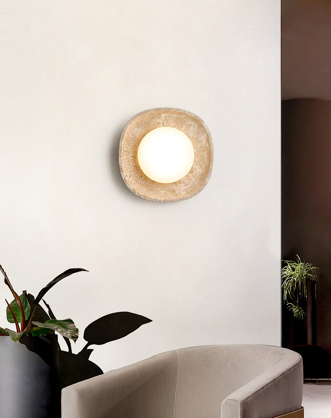 Lunara Fossil Wall Light