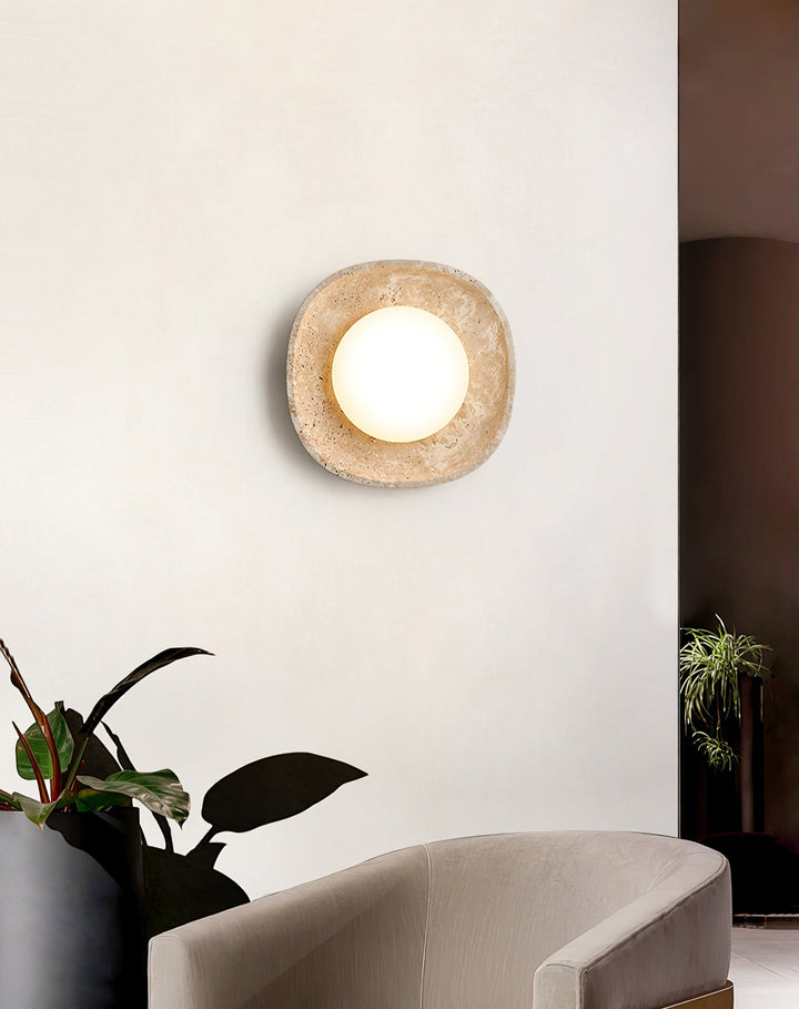 Lunara Fossil Wall Light