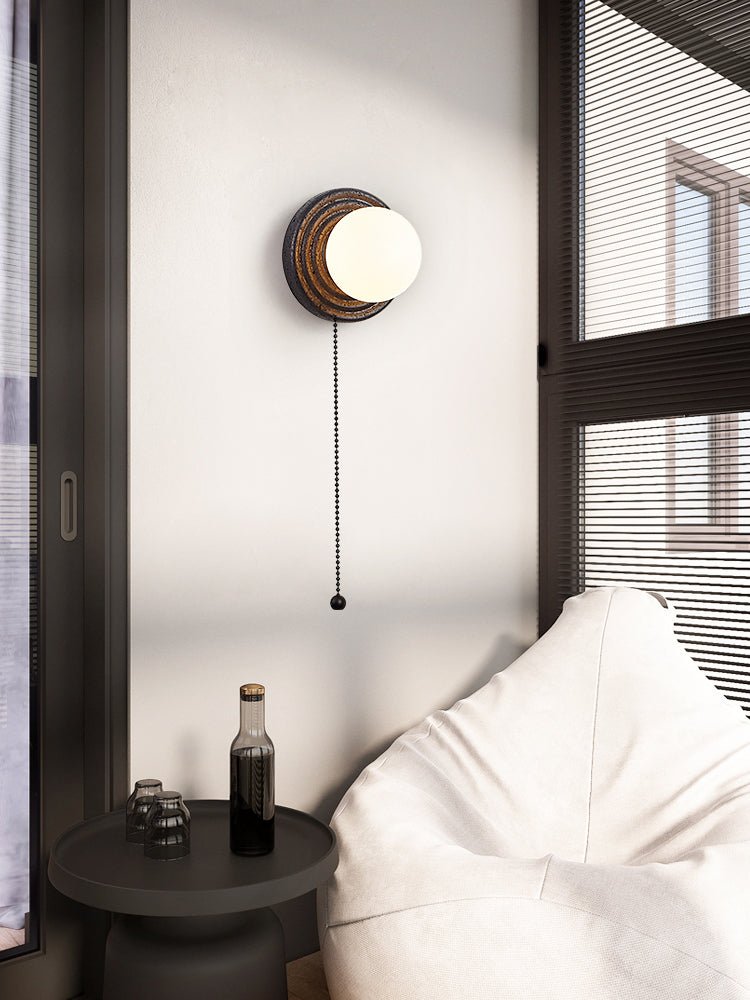 Lunara Travertine Wall Sconce