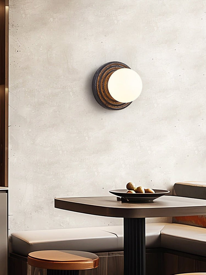Lunara Travertine Wall Sconce