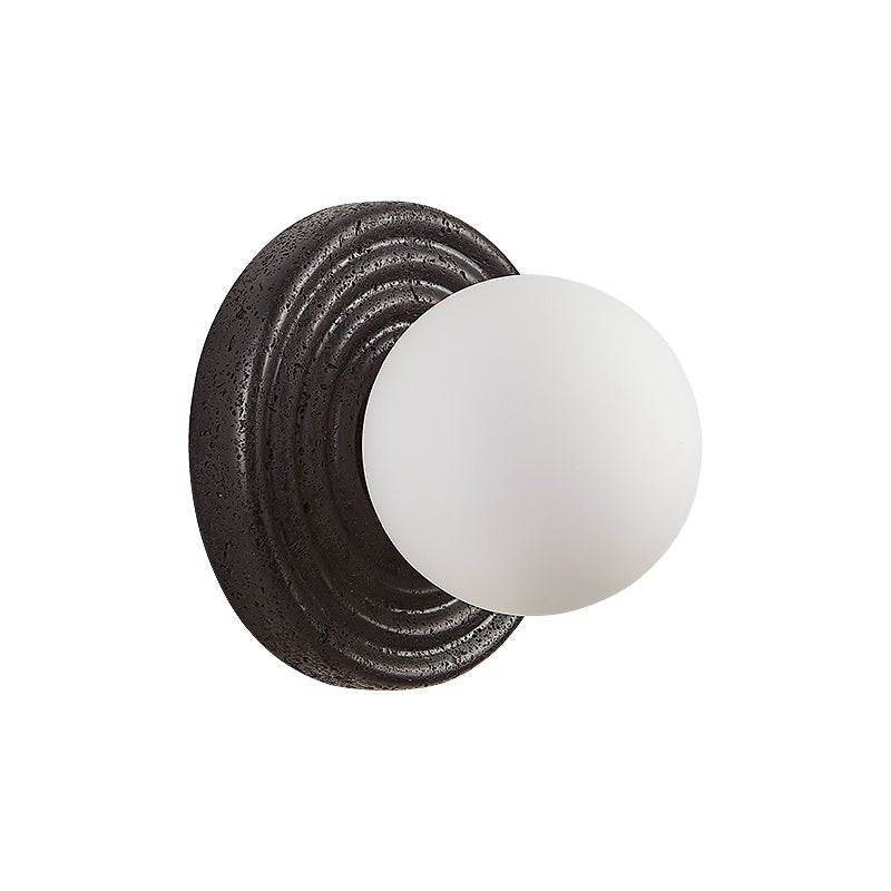 Lunara Travertine Wall Sconce