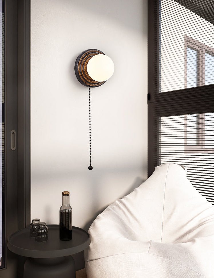 Lunara Travertine Wall Sconce