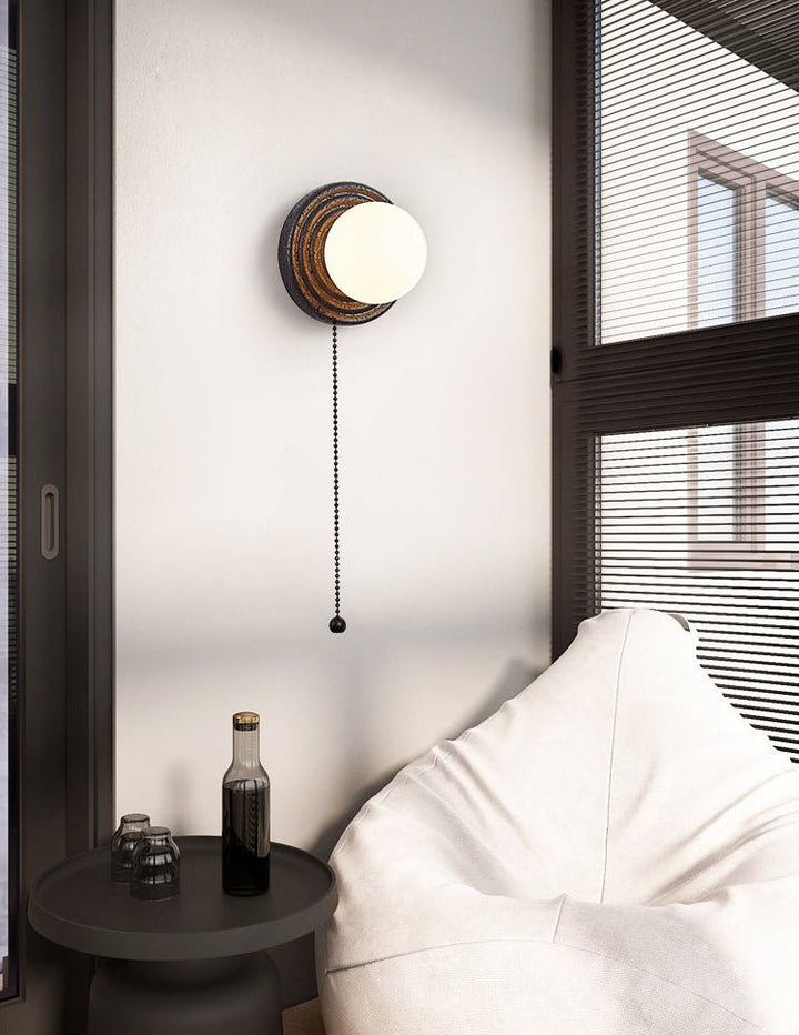 Lunara Travertine Wall Sconce