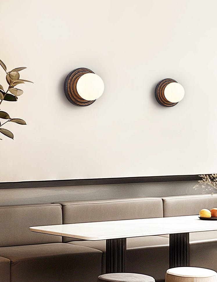 Lunara Travertine Wall Sconce