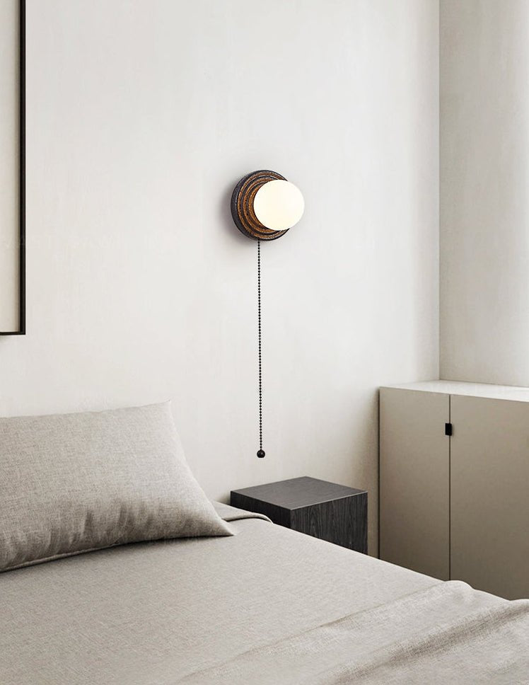 Lunara Travertine Wall Sconce