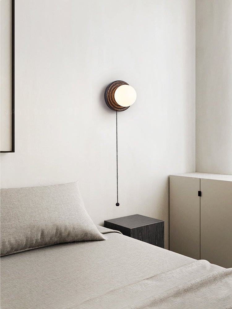 Lunara Travertine Wall Sconce
