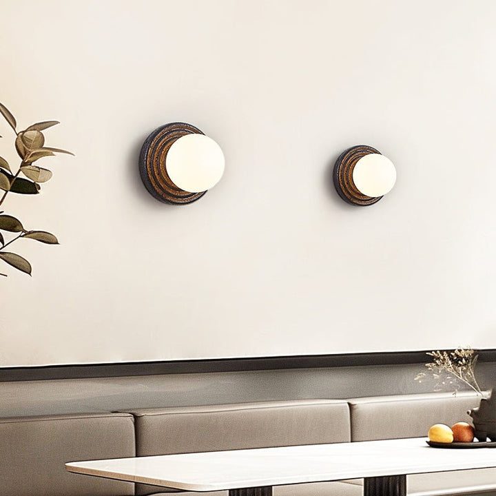 Lunara Travertine Wall Sconce