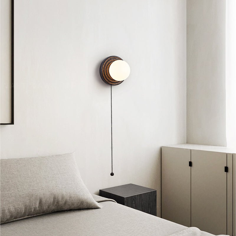 Lunara Travertine Wall Sconce