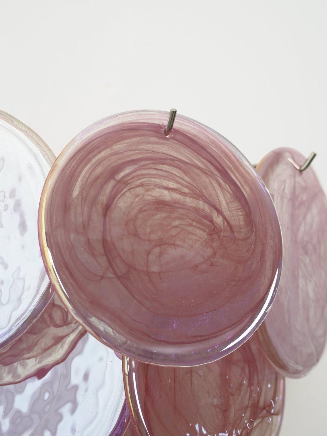 Lunaria Disc Glass Wall Lamp