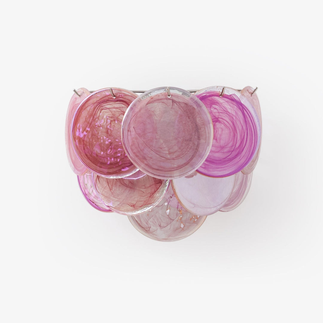 Lunaria Disc Glass Wall Lamp