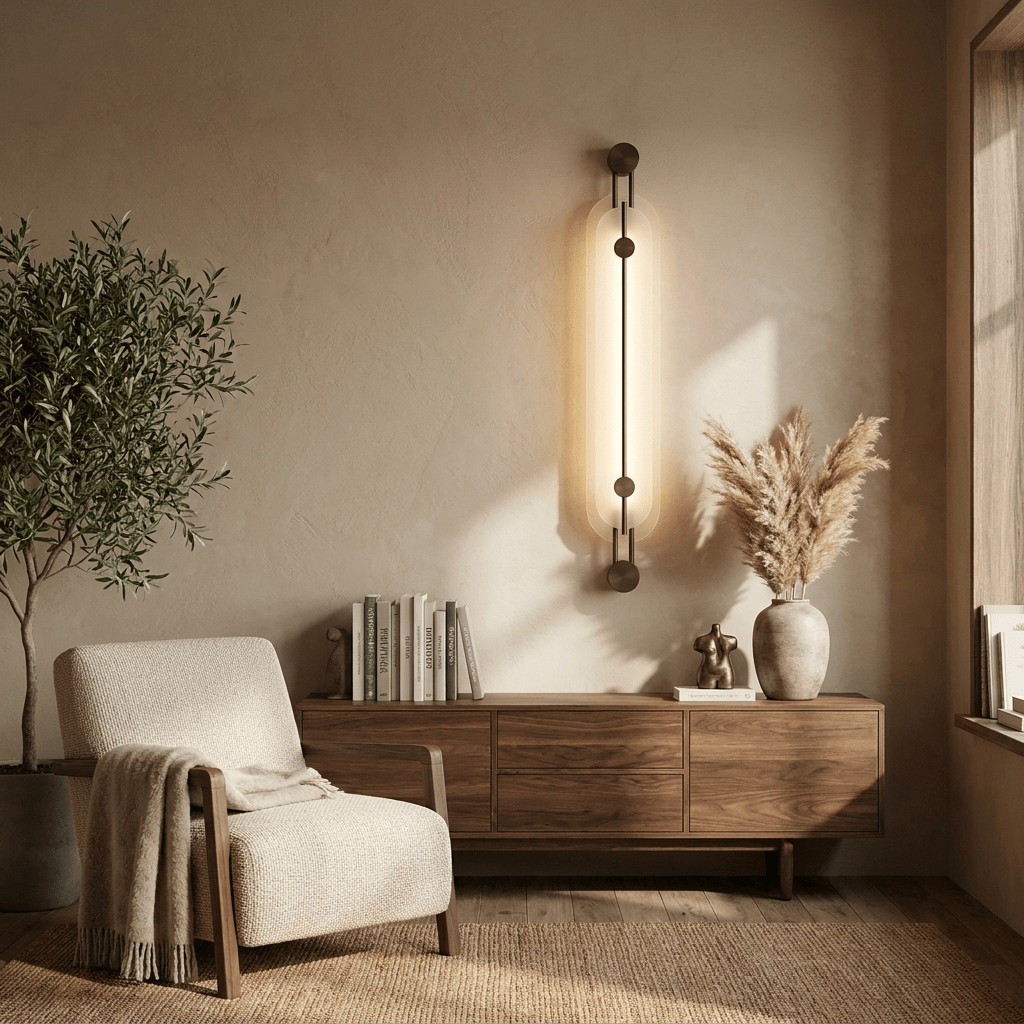 Lyra Alabaster Wall Sconce