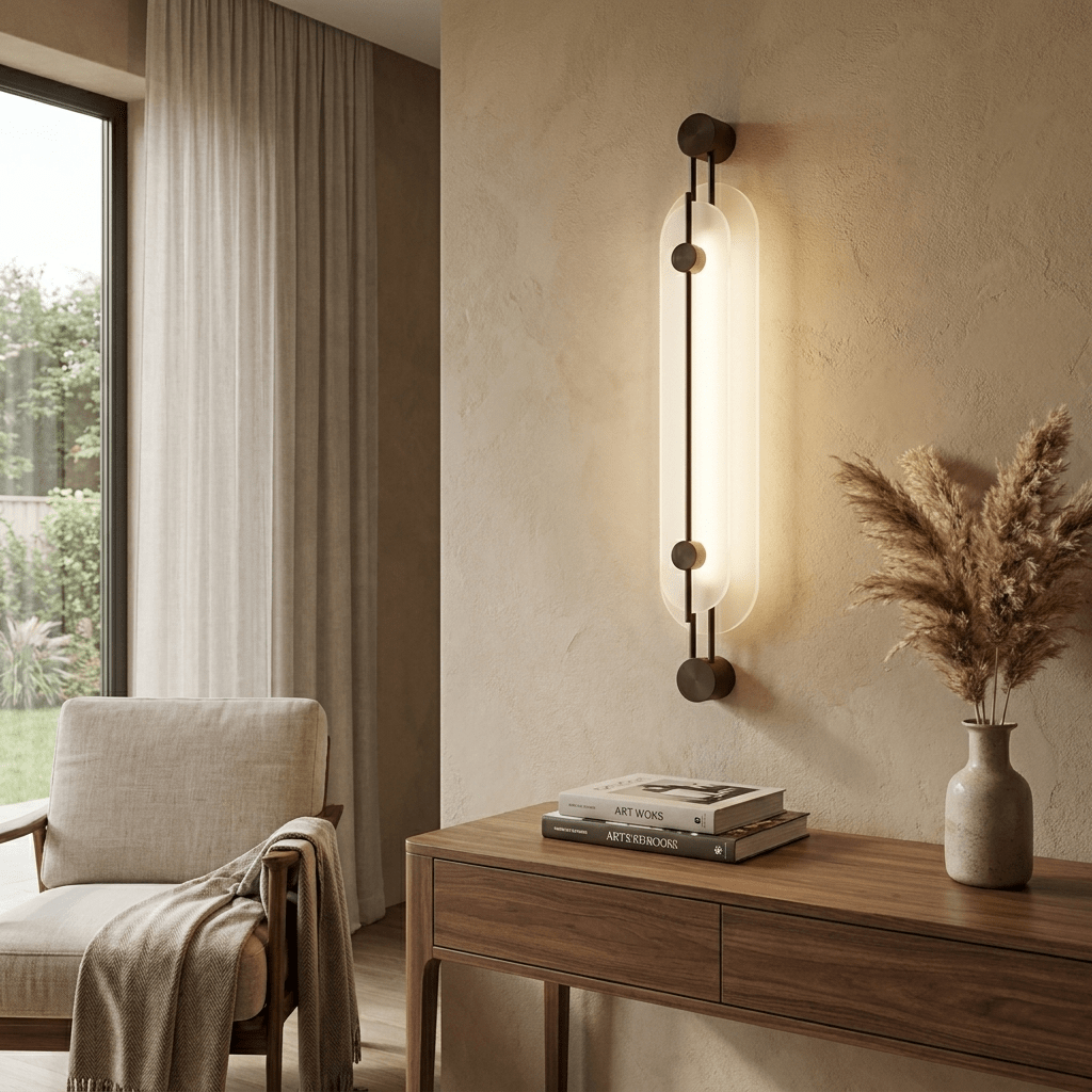 Lyra Alabaster Wall Sconce