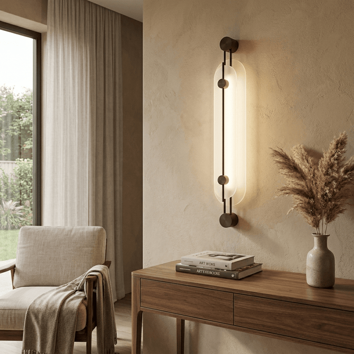 Lyra Alabaster Wall Sconce